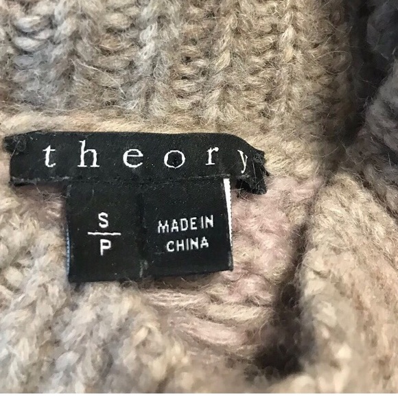$475 THEORY Roblynda Alpaca Wool Mohair Sweater S - Picture 9 of 12